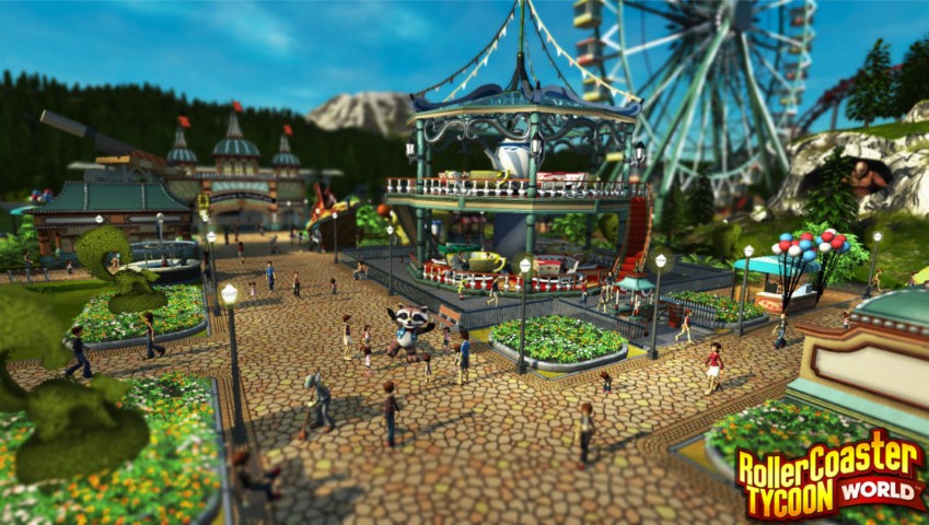 RollerCoaster Tycoon World image 1